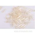 Size 00 transperant color capsules